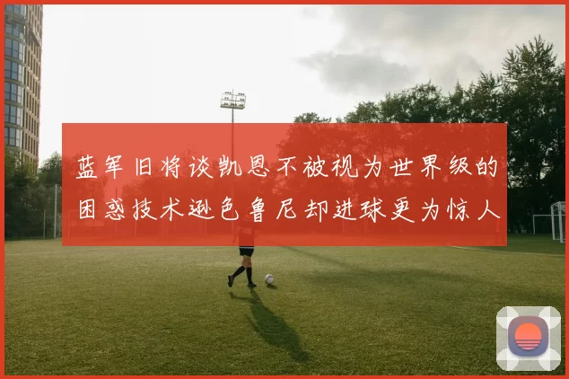蓝军旧将谈凯恩不被视为世界级的困惑技术逊色鲁尼却进球更为惊人